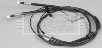 BORG & BECK bkb2624 -  Комплект тросов, стояночная тормозная система